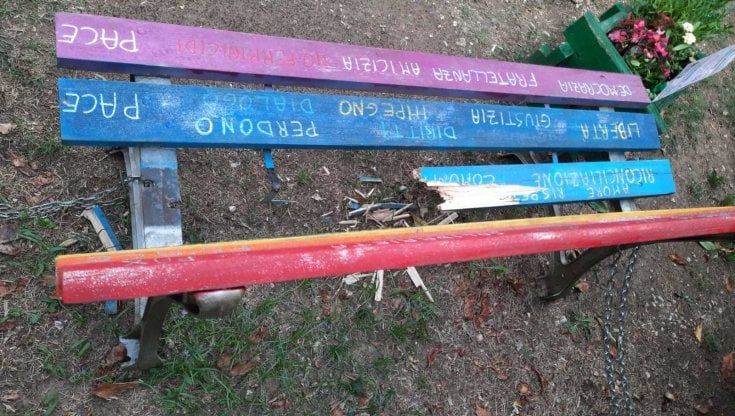 Vandalizzato ad Alife il Giardino dedicato alla pace e alla memoria storica