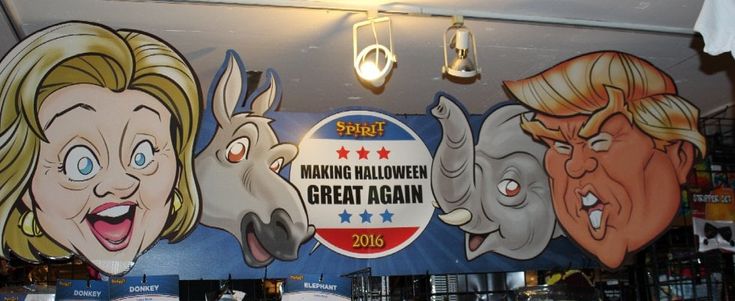 Halloween e le presidenziali: "Vedendo Trump, i repubblicani si rivoltano nella tomba"