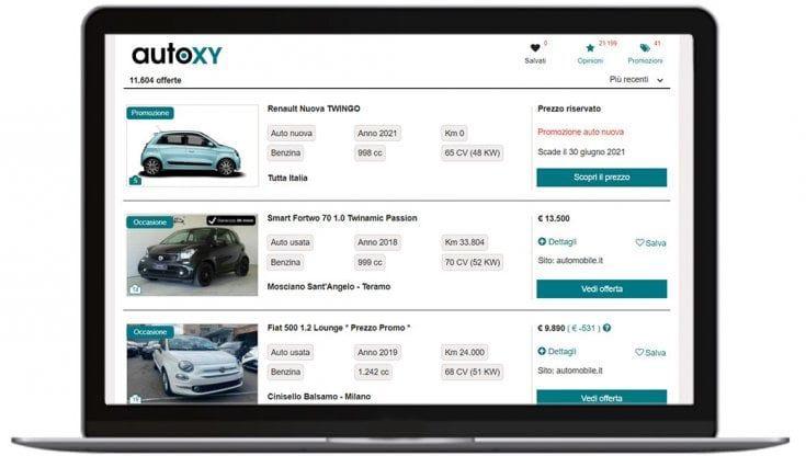 Gedi acquisisce il portale AutoXY: ora è più facile trovare il modello giusto