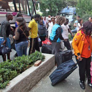 La marcia degli scalzi, le manifestazioni in Toscana