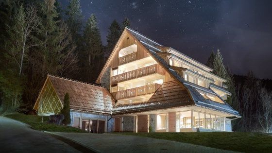 Nel cuore della Slovenia un boutique hotel disegnato dalla Natura