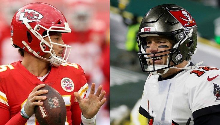 Nfl, Brady è leggenda: a 43 anni sfiderà il giovane Mahomes nel Super Bowl 
