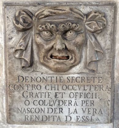 La legge 'whistleblower' sulle orme di Venezia: quando le 'bocche di leone' aiutavano i magistrati della Serenissima 