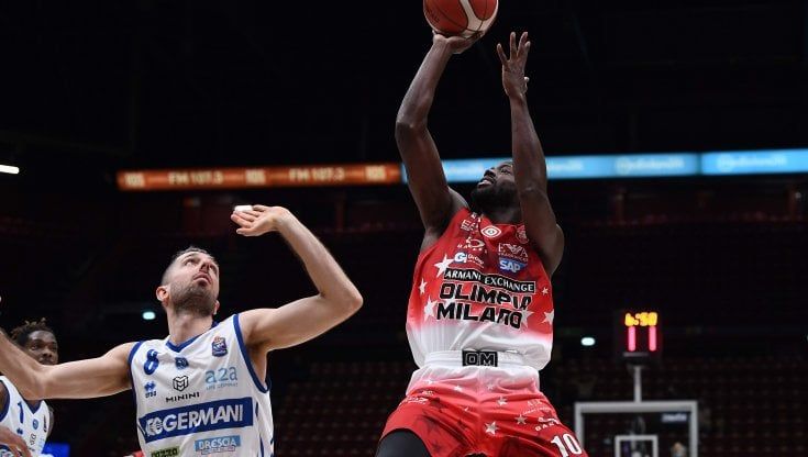 Basket, Serie A: Milano soffre ma batte Brescia e resta a punteggio pieno. Vince anche la Virtus Bologna
