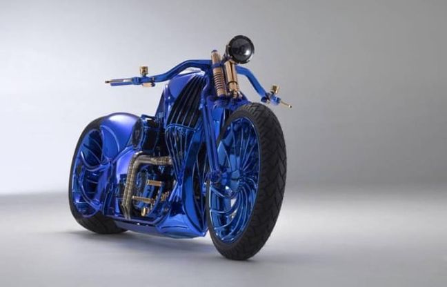 Oro e diamanti, ecco la Harley da 1,4 milioni di sterline