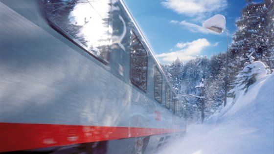 Atmosfere magiche a portata di treno