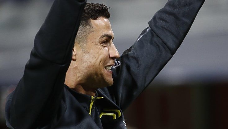 Cristiano Ronaldo, tra l'ennesimo record e tanti sorrisi: ma la Juve ora è un po' più lontana