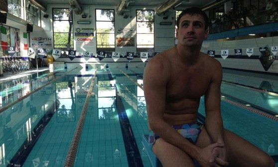 Il miracolo del nuoto Lochte, il pi&ugrave; grande gareggia alla Sciorba e si allena a Rivarolo