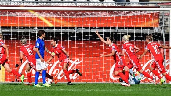 Nazionale, Europei femminili: esordio amaro per l'Italia, ko con la Russia