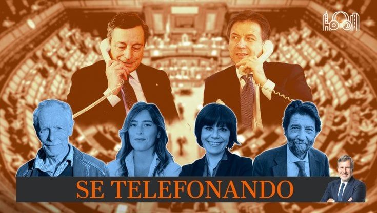 Se telefonando. I contatti Draghi-Conte alla vigilia della fiducia al Senato. Con Boschi, Cacciari e De Luca