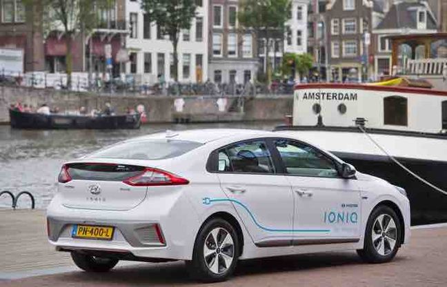 Hyundai Ioniq: ad Amsterdam il primo car-sharing elettrico