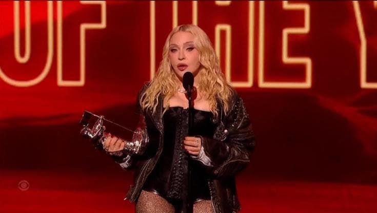 Mtv Awards, Madonna: "Ho passato l'ultimo anno e mezzo a ritrovarmi, credete in voi stessi"