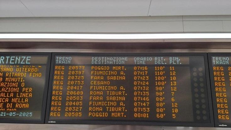 Treni, circolazione sospesa tra Tiburtina e Ostiense: ritardi su Orte-Fiumicino e Roma-Viterbo