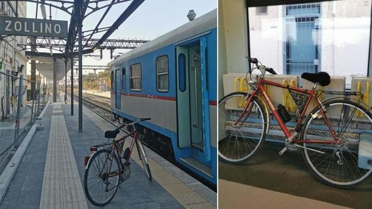 In treno con la bici in Salento? “Sì, anzi no: con le Sud Est capita di dover scendere a metà corsa”