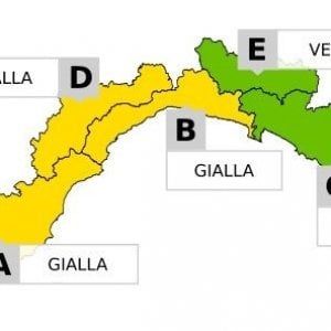 In arrivo piogge e temporali, allerta gialla