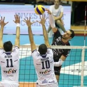 Volley, Superlega: Trento vince a Milano e torna capolista