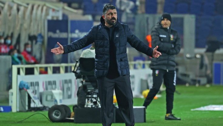 Napoli, Gattuso: "Con la Juve ultima spiaggia? Ho passato situazioni più difficili in categorie diverse"