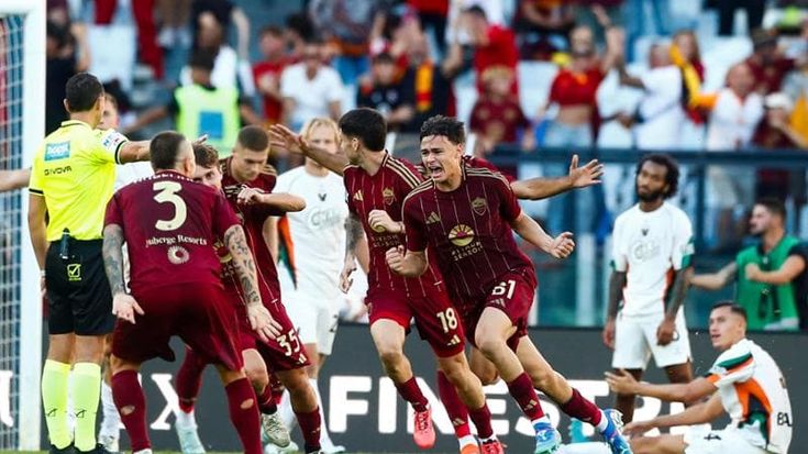 Roma-Venezia 2-1: giallorossi in sofferenza, ma Pisilli firma la rimonta