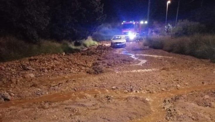 Frana a Mondello, danni alle abitazioni. Smottamenti nella zona di San Vito Lo Capo