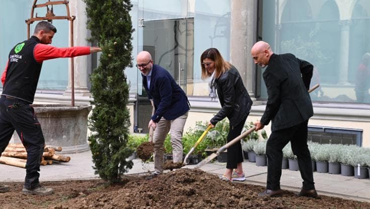 Al Museo Novecento un giardino nel chiostro per imparare a curare il nostro pianeta malato