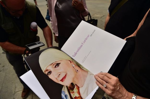 Valentina Cortese, la camera ardente al Piccolo Teatro Grassi