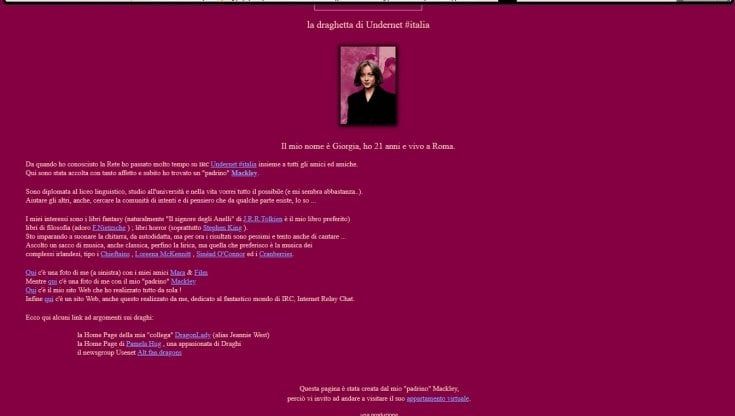 "Sono Giorgia, sono una draghetta", quando Meloni impazzava in chat sotto il nome di Khy-ri. "Nella vita voglio tutto"