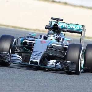 F1, test Barcellona: Rosberg il pi&ugrave; veloce, quarto Vettel
