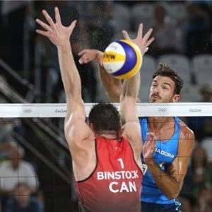 Beach volley: Carambula-Ranghieri avanti, pure il Canada ko