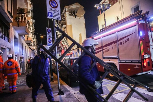 Sesto San Giovanni, esplosione in un appartamento