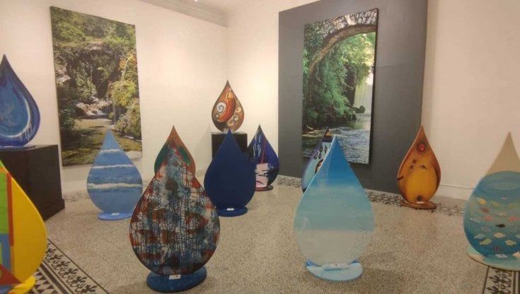 Sorrento, opere di artisti e studenti per celebrare l'importanza dell'acqua