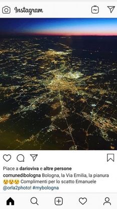 "Bologna, la via Emilia...", ma è Padova: la gaffe del Comune su Instagram