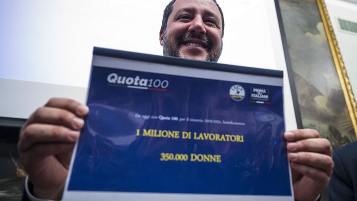 Quota 100, la spesa nascosta: il conto può salire a 90 miliardi