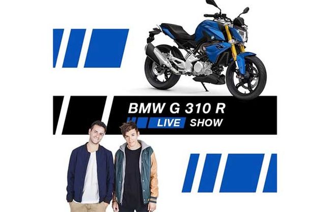 Bmw, le moto diventano social
