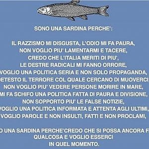 Le sardine debuttano stasera sotto la Mole con una versione muta di "Bella Ciao"
