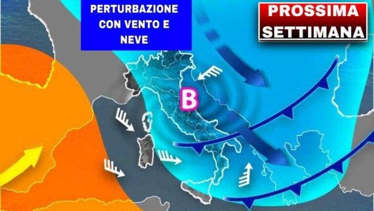 Previsioni meteo, un weekend con l'anticiclone. E da lunedì venti di burrasca, piogge e anche neve