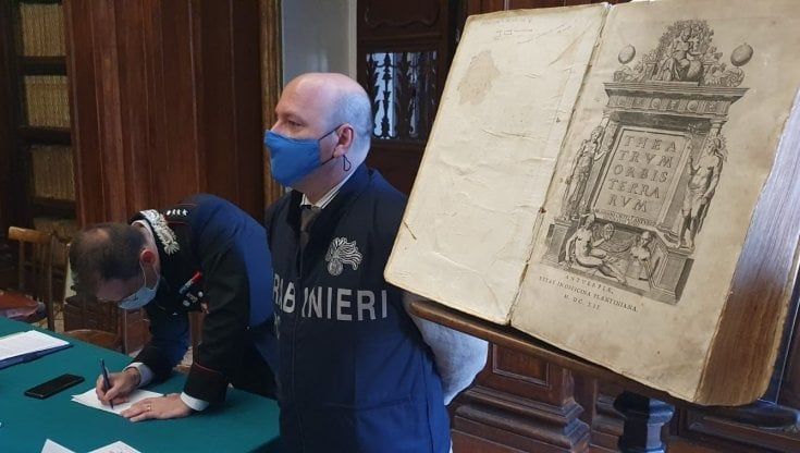 Agrigento, recuperato a Bologna un atlante del XVII Secolo 