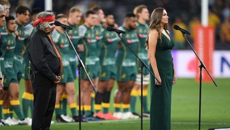 Inno in lingua aborigena: così l'Australia del rugby omaggia il suo passato
