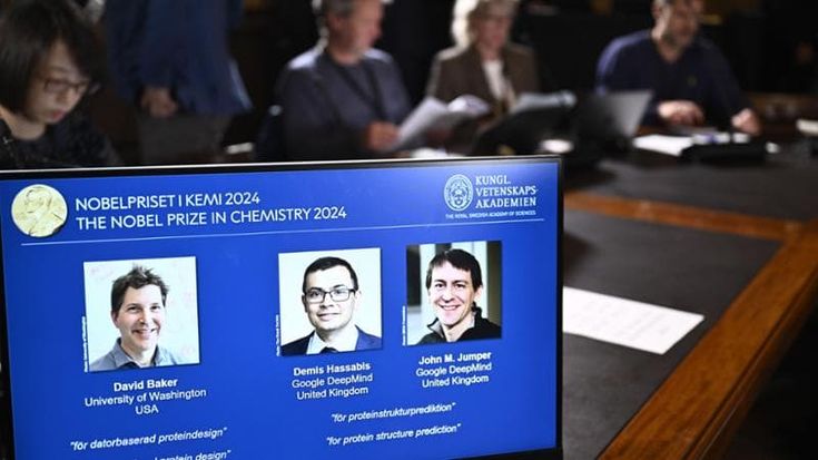Baker, Hassabis e Jumper. Chi sono i vincitori del Nobel per la Chimica 2024