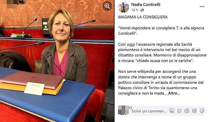 L'uomo è "consigliere", la donna solo "signora": Conticelli denuncia la gaffe di Icardi