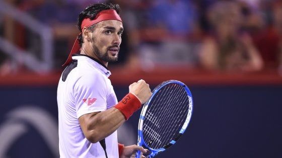 Tennis, Fognini agli ottavi a Montreal. Ok Nadal, fuori Tsitsipas