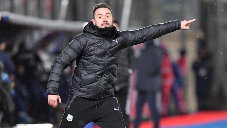 Sassuolo, De Zerbi: "Guardo ancora all'Europa"
