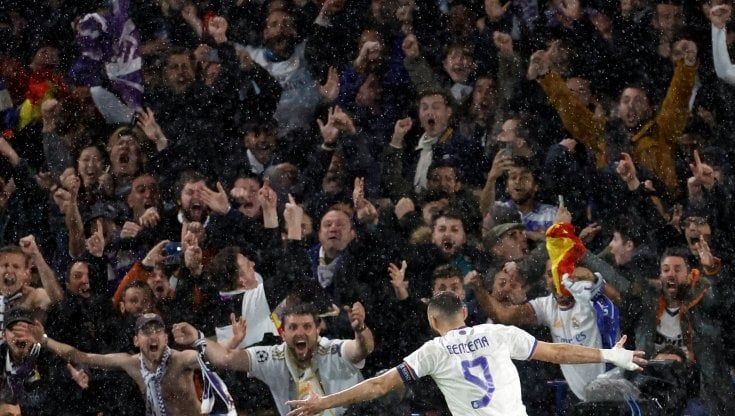 Chelsea-Real Madrid 1-3: Benzema fa un'altra tripletta da favola, i Blancos vedono la semifinale