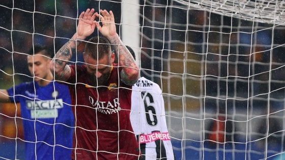 La Roma perde De Rossi, stop di due-tre settimane