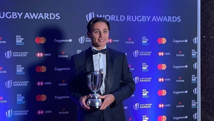 Ange Capuozzo rivelazione dell'anno, il rugby azzurro fa festa