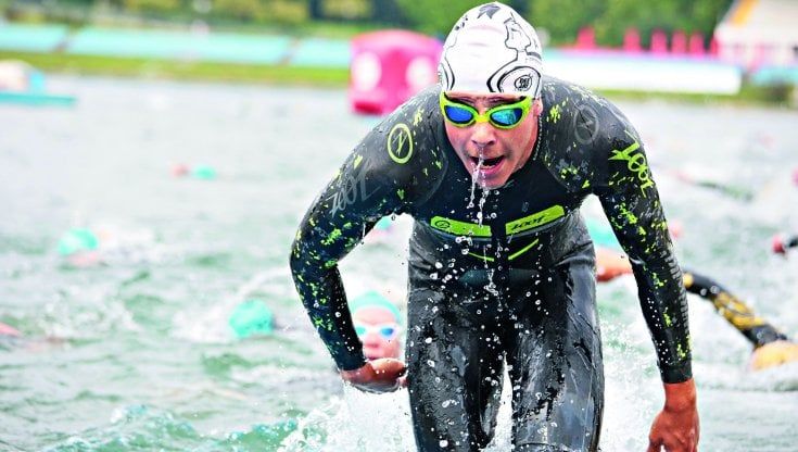 All'Idroscalo di Milano va in scena lo spettacolo del triathlon