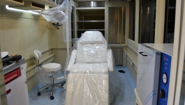 Covid, un tir per vaccinare i cittadini contro il virus