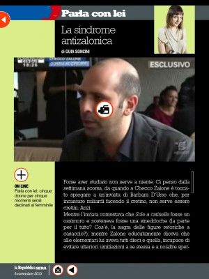 La sindrome antizalonica