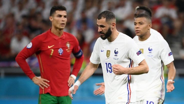 Europei, Portogallo-Francia 2-2: Benzema e Ronaldo staccano il biglietto per gli ottavi