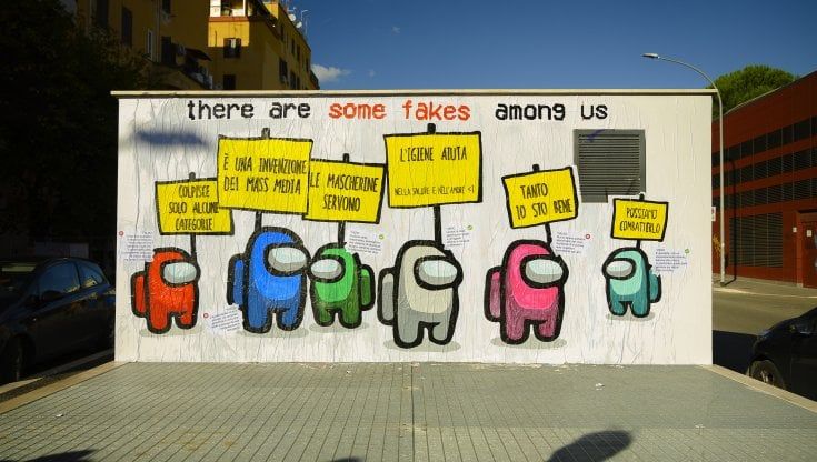 Roma, il Covid spiegato bene, dai videogames. I personaggi di "Among us" contro le fake news sul Coronavirus