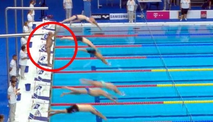 Negano minuto di silenzio per le vittime di Barcellona: nuotatore non si tuffa